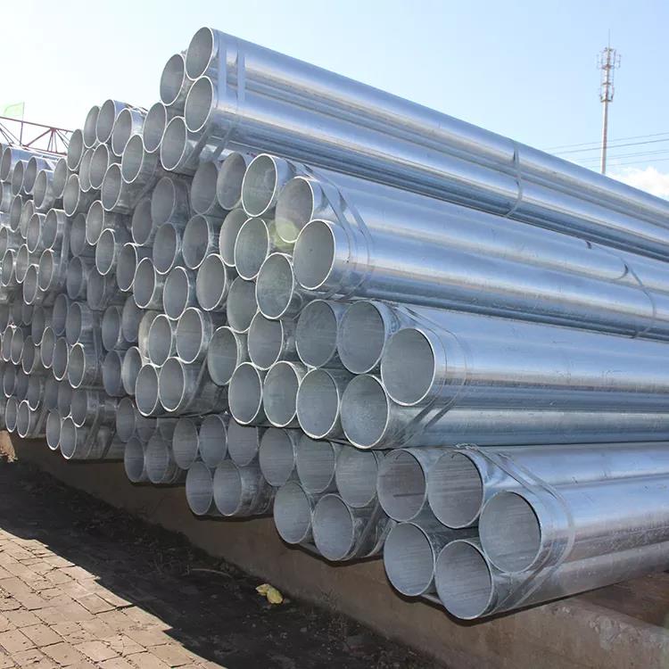 Round Tube Pre Galvanized Steel Pipe